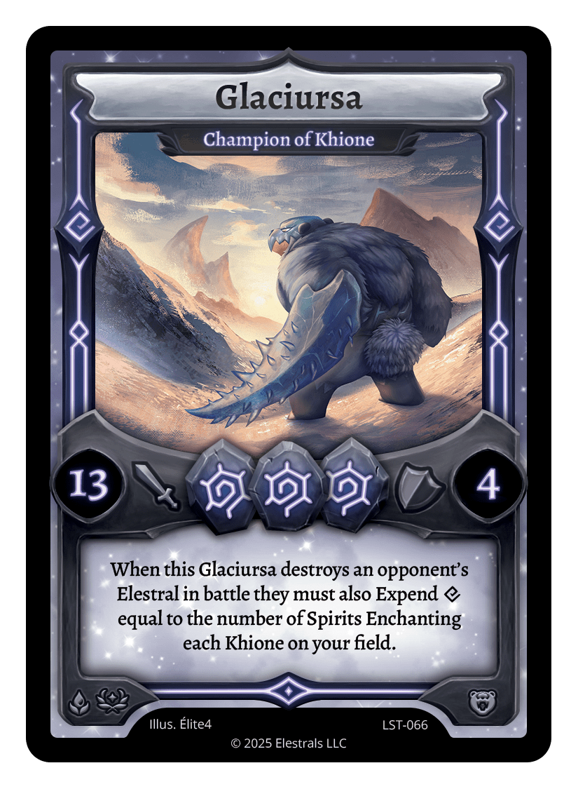Glaciursa - Champion of Khione - LST-066